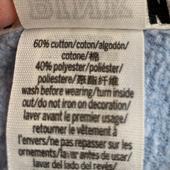 PINK Victoria's Secret SWEATSHIRT TOP SIZE LARGE - Picture 6 of 10